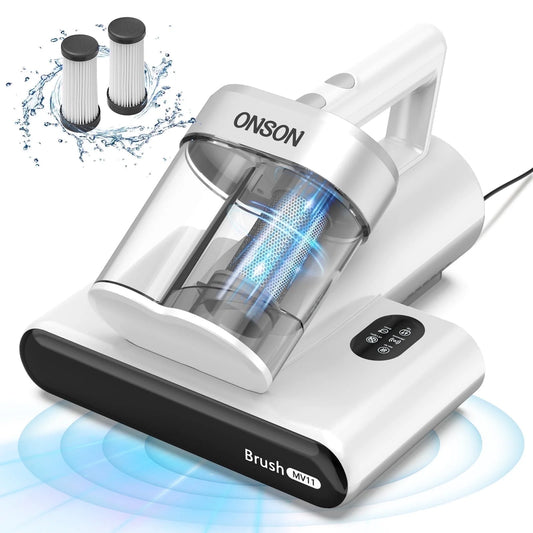 16Kpa Handheld Mattress Vacuum Cleaner, UV Light for Deep Cleaning Beds & Sofas