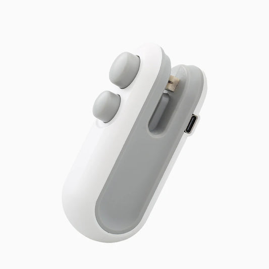 FreshLock™ | 2-in-1 Magnetic Mini Heat Sealer & Cutter (USB Rechargeable)